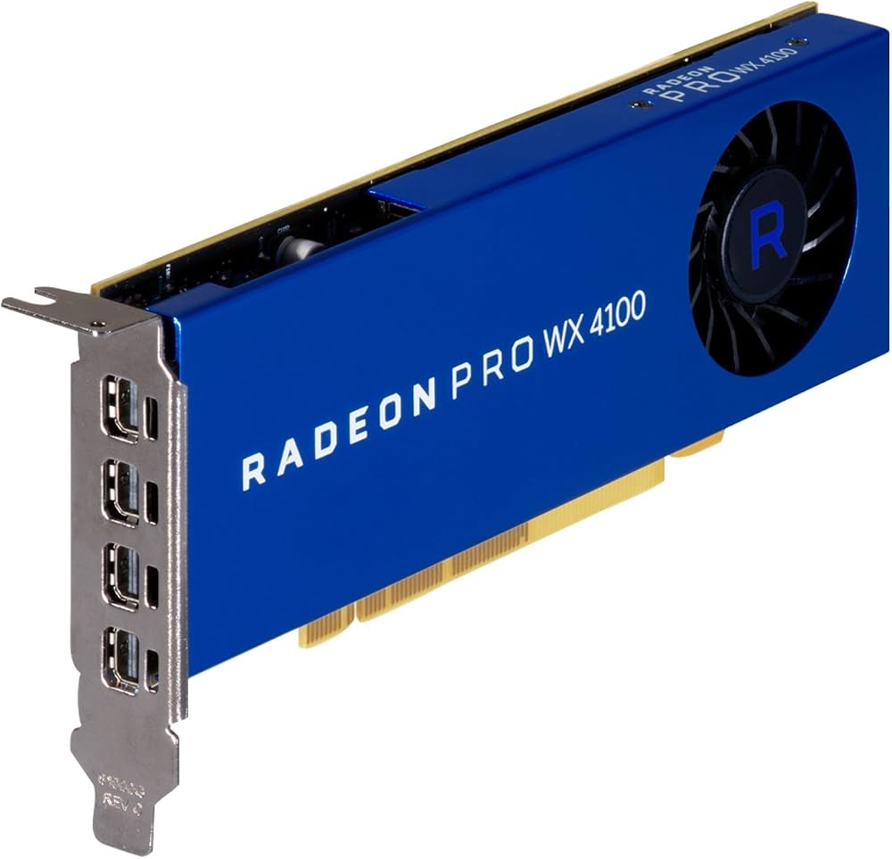 AMD FirePro W4100 4GB Professional Graphics Card
